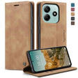 For Redmi Note 14 5G CaseMe 013 Multifunctional Horizontal Flip Leather Phone Case(Brown) - free shipping - PMC Jewellery - Order now!
