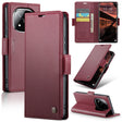 For Redmi Note 14 Pro 5G CaseMe 023 Butterfly Buckle Litchi Texture RFID Anti-theft Leather Phone Case(Red) - Note 14 Pro Cases by CaseMe | Online Shopping South Africa | PMC Jewellery | Buy Now Pay Later Mobicred