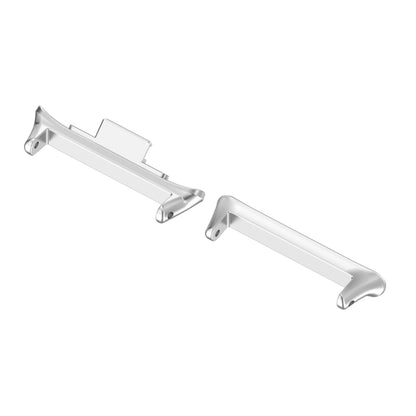 For Xiaomi Smart Band 9 Pro 1 Pair 20mm 316 Stainless Steel Metal Watch Band Connector(Silver) - For Xiaomi by PMC Jewellery | Online Shopping South Africa | PMC Jewellery | Buy Now Pay Later Mobicred