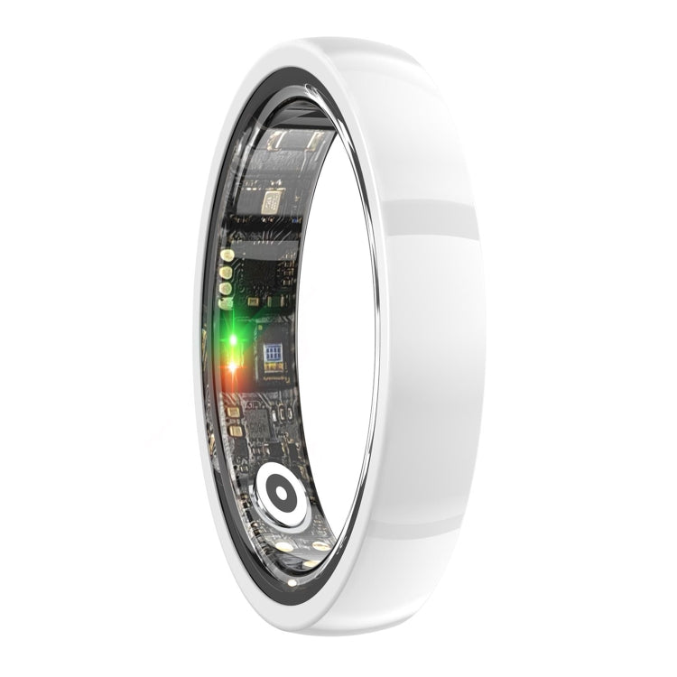 R1000 SIZE 7 Smart Ring, Support Heart Rate / Blood Oxygen / Sleep / Multiple Sports Modes(White) - free shipping - PMC TechLife - Order now!