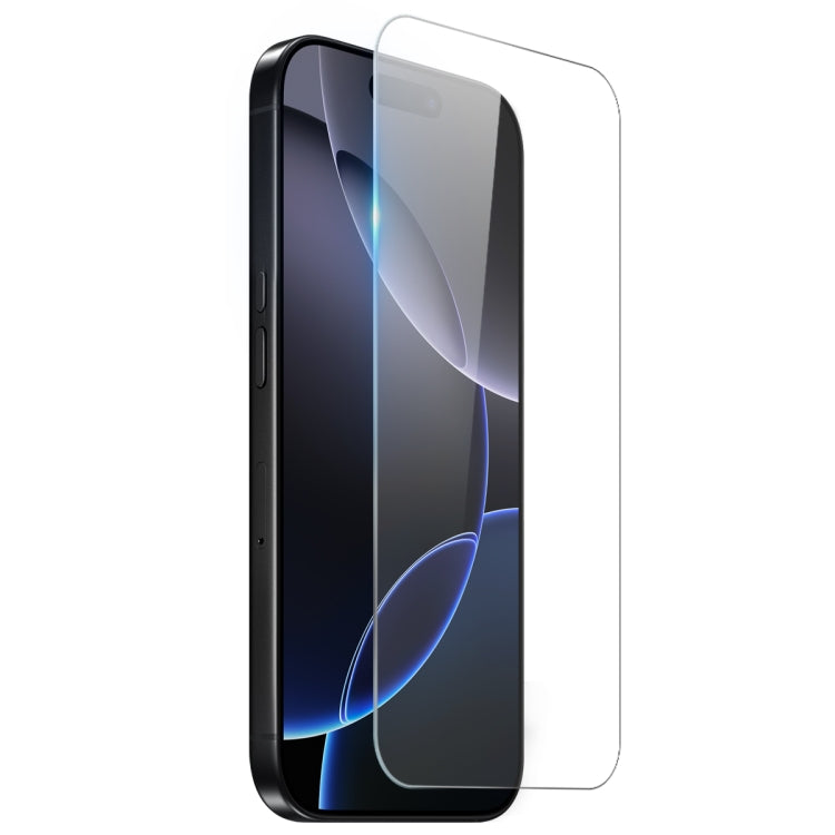 For iPhone 16 Pro NORTHJO 4 in 1 TPU Phone Case with Screen Film and Lens Film and Camera Control Button Cover(Clear) - free shipping - PMC Jewellery - Order now!