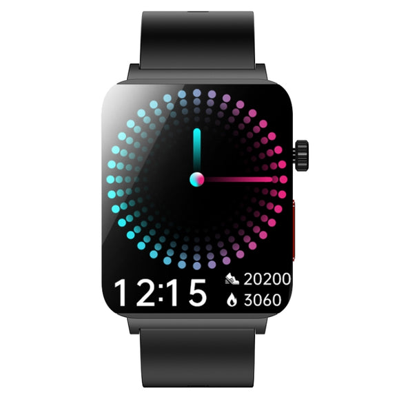 KS03 Pro 1.96 inch Color Screen Smart Watch, Support Bluetooth Call / Wellness Tracking(Black)