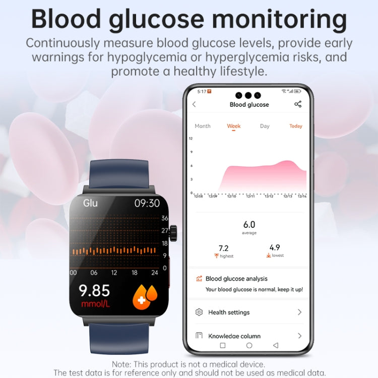 KS03 Pro 1.96 inch Color Screen Smart Watch, Support Bluetooth Call / Health Monitoring(Silver Black) - Smart Watches by PMC TechLife | Online Shopping South Africa | PMC TechLife | Buy Now Pay Later Mobicred