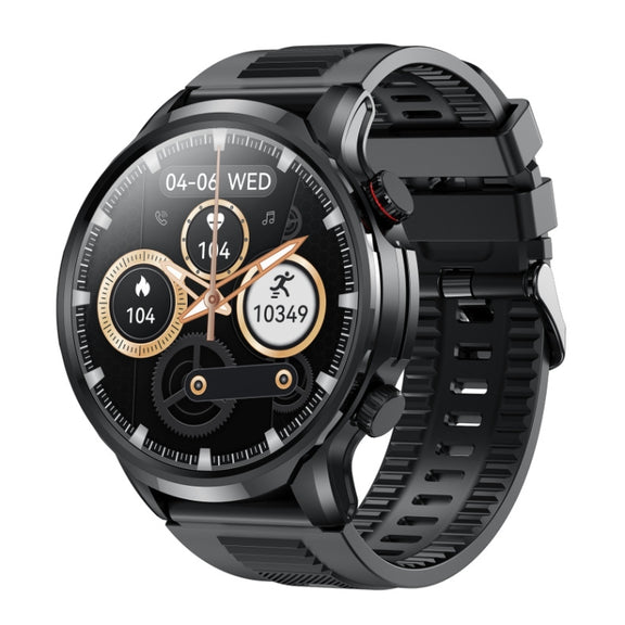 EX100 1.95 inch Color Screen Smart Watch, Support Bluetooth Call / Wellness Tracking(Black)