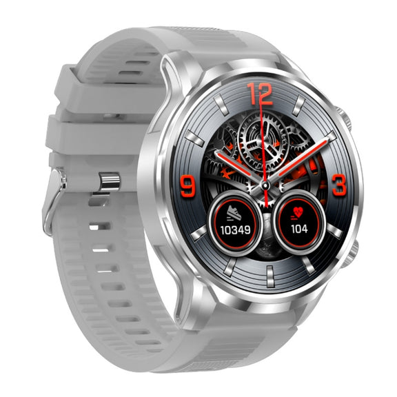 EX100 1.95 inch Color Screen Smart Watch, Support Bluetooth Call / Wellness Tracking(Silver)