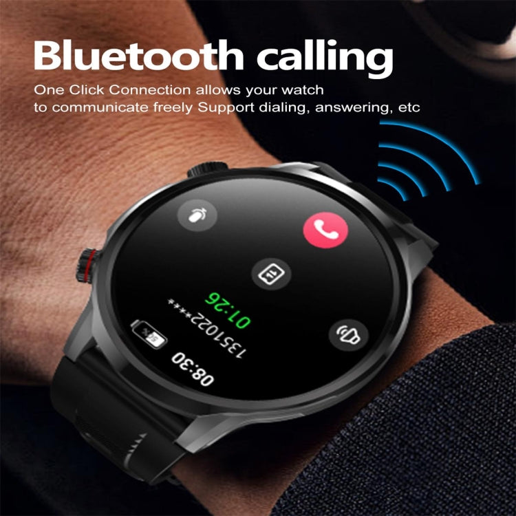 EX100 1.95 inch Color Screen Smart Watch, Support Bluetooth Call / Wellness Tracking(Silver)