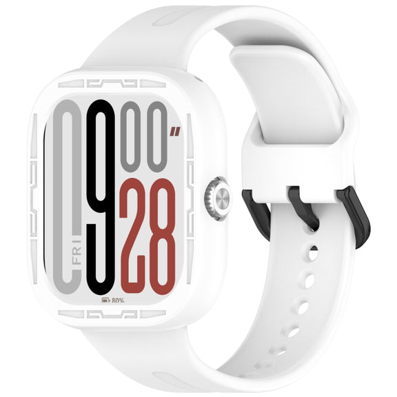 For Redmi Watch 5 eSIM Silicone Watch Protective Case(White)
