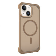 For iPhone 13 Starshield Frameless MagSafe PC Phone Case(Desert Gold)