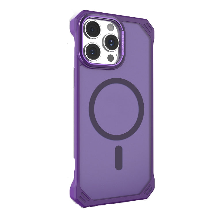 For iPhone 15 Pro Starshield Frameless MagSafe PC Phone Case(Purple) - iPhone 15 Pro Cases by PMc TechLife | Online Shopping South Africa | PMc TechLife | Buy Now Pay Later Mobicred