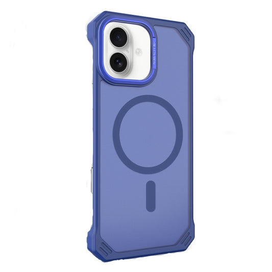 For iPhone 16 Plus Starshield Frameless MagSafe PC Phone Case(Blue) - iPhone 16 Plus Cases by PMC Jewellery | Online Shopping South Africa | PMC Jewellery | Buy Now Pay Later Mobicred