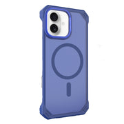 For iPhone 16 Starshield Frameless MagSafe PC Phone Case(Blue)