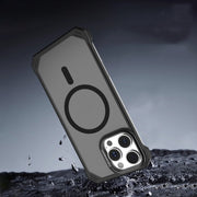For iPhone 15 Starshield Frameless MagSafe PC Phone Case(Black)