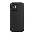 For iPhone 11 Frameless Litchi Texture PC Phone Case(Graphite Black) - iPhone 11 Cases by PMc TechLife | Online Shopping South Africa | PMc TechLife | Buy Now Pay Later Mobicred
