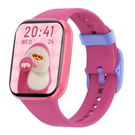 Wish 6 1.69 inch TFT Color Screen IP68 Water-resistant Children Companion Smart Watch(Pink)