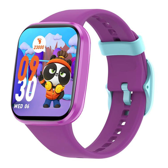 Wish 6 1.69 inch TFT Color Screen IP68 Water-resistant Children Companion Smart Watch(Purple)