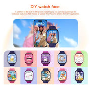 Wish 6 1.69 inch TFT Color Screen IP68 Water-resistant Children Companion Smart Watch(Pink)