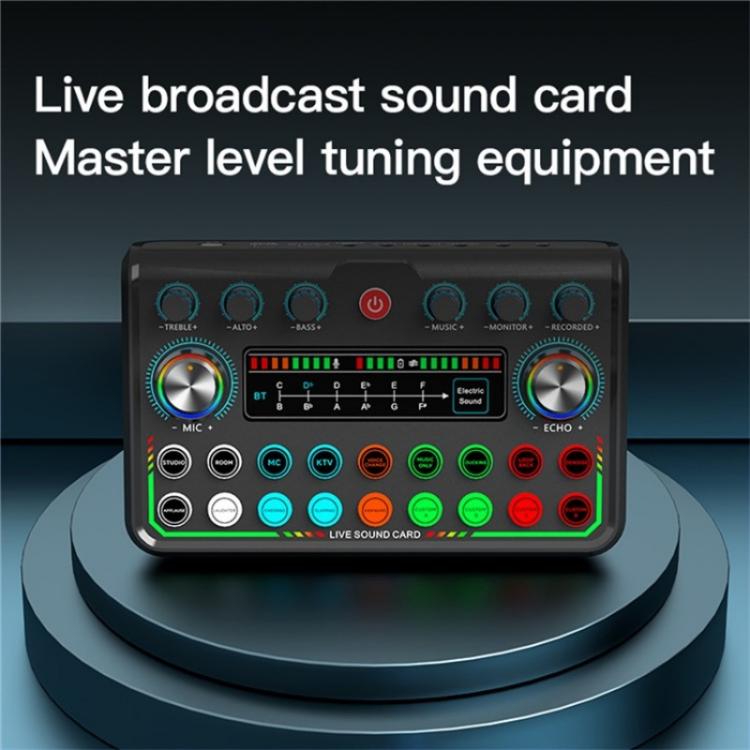 P99 Live Streaming Sound Card with DJ Mixer Voice Converter Audio Mixer - Live Sound Effects Processors by PMC TechLife | Online Shopping South Africa | PMC TechLife | Buy Now Pay Later Mobicred