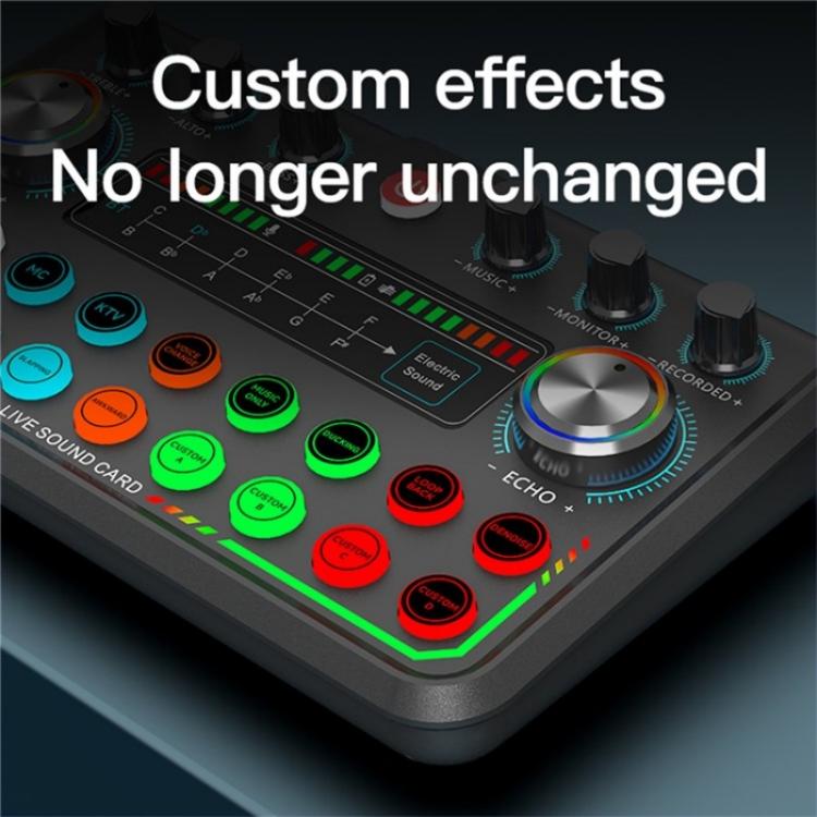 P99 Live Streaming Sound Card with DJ Mixer Voice Converter Audio Mixer - Live Sound Effects Processors by PMC TechLife | Online Shopping South Africa | PMC TechLife | Buy Now Pay Later Mobicred