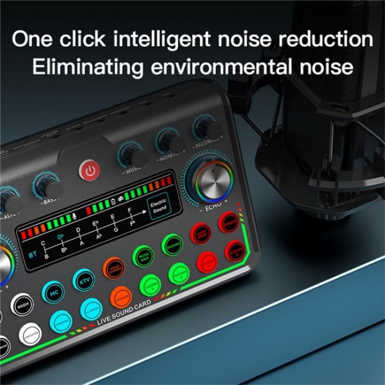 P99 Live Streaming Sound Card with DJ Mixer Voice Converter Audio Mixer - Live Sound Effects Processors by PMC TechLife | Online Shopping South Africa | PMC TechLife | Buy Now Pay Later Mobicred