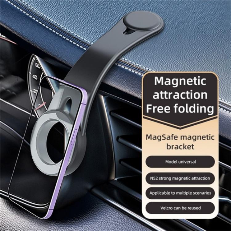 D1 Car Navigation Magnetic Flexible Aluminum Bendable Dashboard Cellphone Holder - Universal Car Holders by PMC TechLife | Online Shopping South Africa | PMC TechLife | Buy Now Pay Later Mobicred
