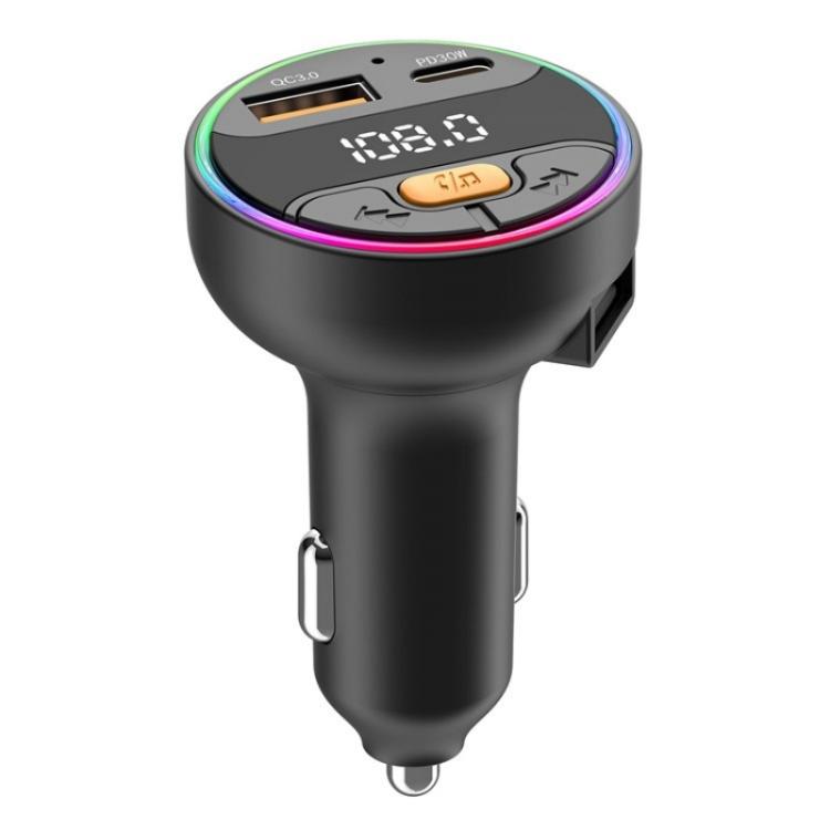 C9S QC3.0 PD 30W Charger FM Transmitter Multifunctional Bluetooth Car MP3 Player - Bluetooth Car Kits by PMC TechLife | Online Shopping South Africa | PMC TechLife | Buy Now Pay Later Mobicred