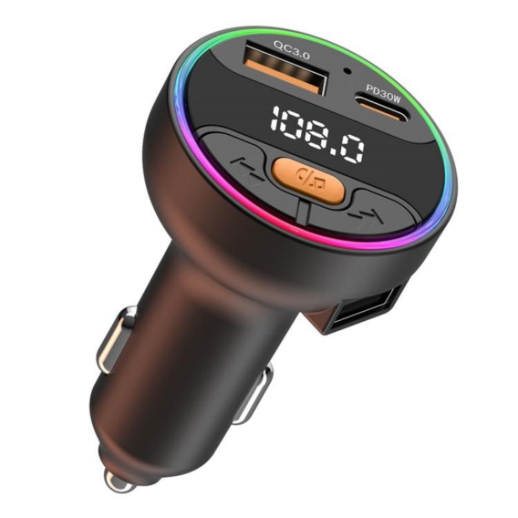 C9S QC3.0 PD 30W Charger FM Transmitter Multifunctional Bluetooth Car MP3 Player - Bluetooth Car Kits by PMC TechLife | Online Shopping South Africa | PMC TechLife | Buy Now Pay Later Mobicred