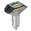 C8 Bluetooth 5.3 Receiver Hands-Free Calling with AUX Port Dual USB Port Car Charger(Grey) - Bluetooth Car Kits by PMC TechLife | Online Shopping South Africa | PMC TechLife | Buy Now Pay Later Mobicred