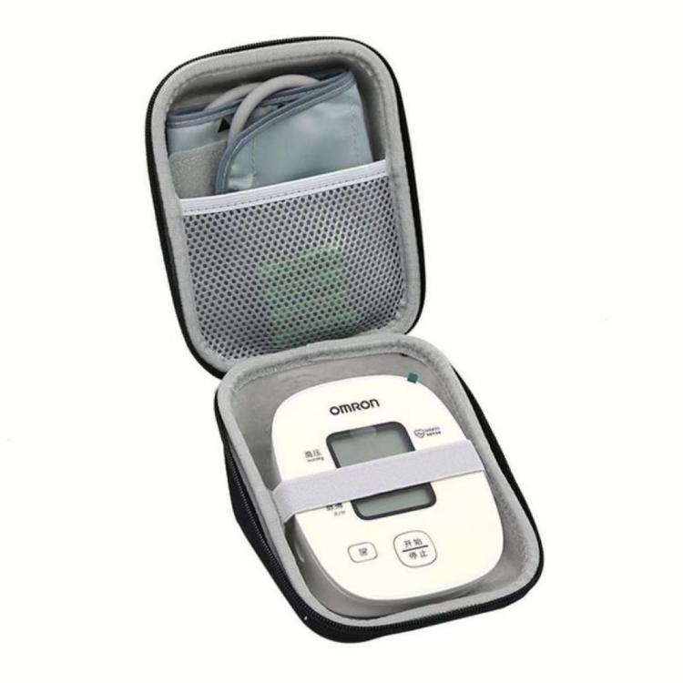 For Omron / Yuyue Portable Electronic Blood Pressure Device Storage Protective Bag, Specification:With Mesh Bag