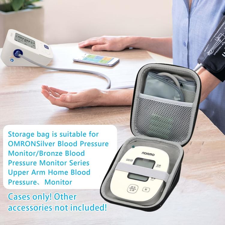 For Omron / Yuyue Portable Electronic Blood Pressure Device Storage Protective Bag, Specification:Without Mesh Bag