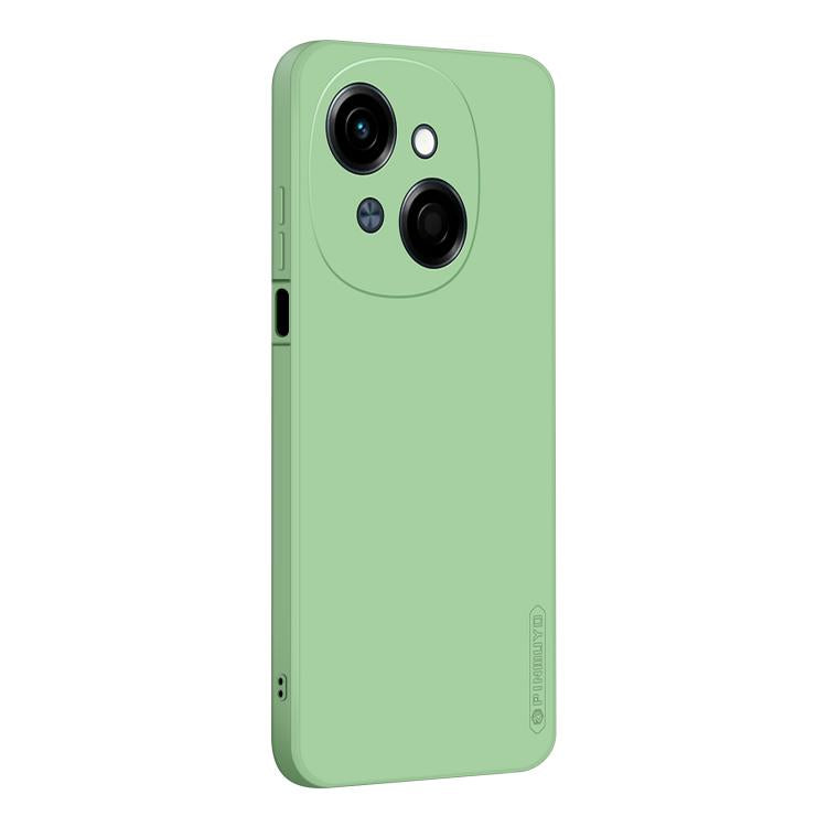 For Tecno Spark Go 2025 / Go 1 PINWUYO Sense Series Liquid Silicone TPU Phone Case(Green) - Tecno Cases by PINWUYO | Online Shopping South Africa | PMC TechLife | Buy Now Pay Later Mobicred