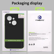 For Tecno Spark Go 2025 / Go 1 PINWUYO Sense Series Liquid Silicone TPU Phone Case(Black)