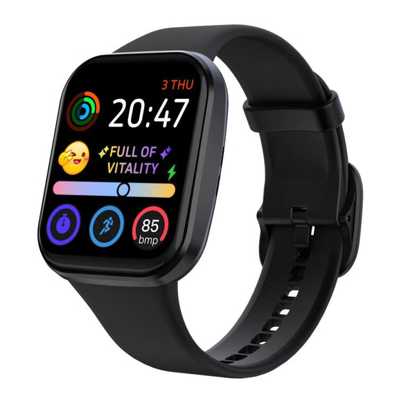 Q23 Pro 1.83 inch Color Screen IP68 Water-resistant Bluetooth Call Smart Watch, Support Wellness Tracking(Black)