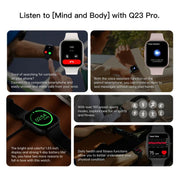 Q23 Pro 1.83 inch Color Screen IP68 Water-resistant Bluetooth Call Smart Watch, Support Wellness Tracking(Blue)