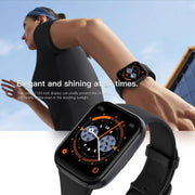Q23 Pro 1.83 inch Color Screen IP68 Water-resistant Bluetooth Call Smart Watch, Support Wellness Tracking(Wine Red)