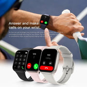 Q23 Pro 1.83 inch Color Screen IP68 Water-resistant Bluetooth Call Smart Watch, Support Wellness Tracking(Pink)