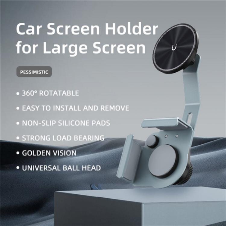 SU7Y Large Display Vehicle Mount Navigation Stand For Tesla Car Screen Magnetic Phone Holder - Universal Car Holders by PMC TechLife | Online Shopping South Africa | PMC TechLife | Buy Now Pay Later Mobicred