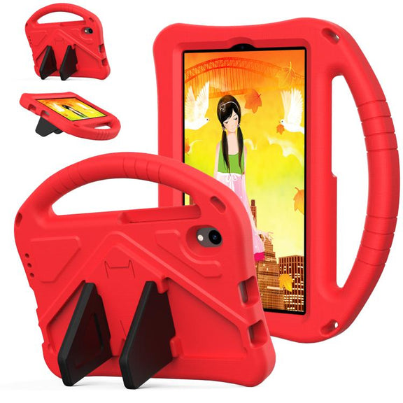 For onn. 7 Tablet Gen 4 2024 EVA Shockproof Tablet Case with Holder(Red)