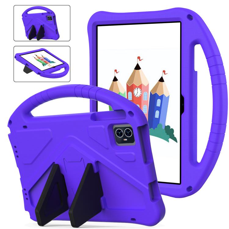 For onn. 10.1 Tablet Gen 4 2024 EVA Shockproof Tablet Case with Holder(Purple) - Others by PMC TechLife | Online Shopping South Africa | PMC TechLife | Buy Now Pay Later Mobicred