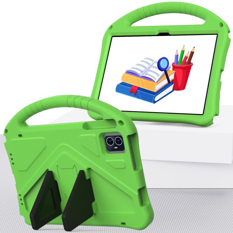 For onn. 10.1 Tablet Gen 4 2024 EVA Shockproof Tablet Case with Holder(Green) - free shipping - PMC TechLife - Order now!