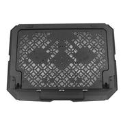 X3 Dual 14cm Fans 7-speed USB Powered Height Adjustable Laptop Cooling Pad