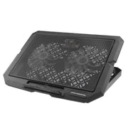 X3 Dual 14cm Fans 7-speed USB Powered Height Adjustable Laptop Cooling Pad