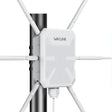WAVLINK WN588HX3 AX3000 Outdoor WiFi Extender with 6 Antennas Dual Band WiFi Repeater, Plug:UK Plug - free shipping - PMC TechLife - Order now!