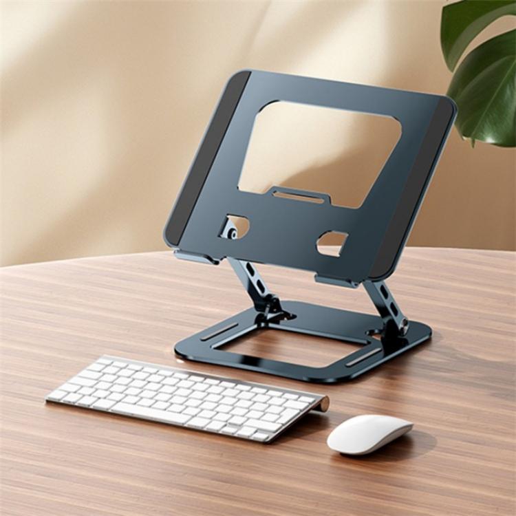 J30 Portable Desktop Adjustable Foldable Alloy Steel Laptop Cooling Stand(Grey) - Laptop Stand by PMC TechLife | Online Shopping South Africa | PMC TechLife | Buy Now Pay Later Mobicred