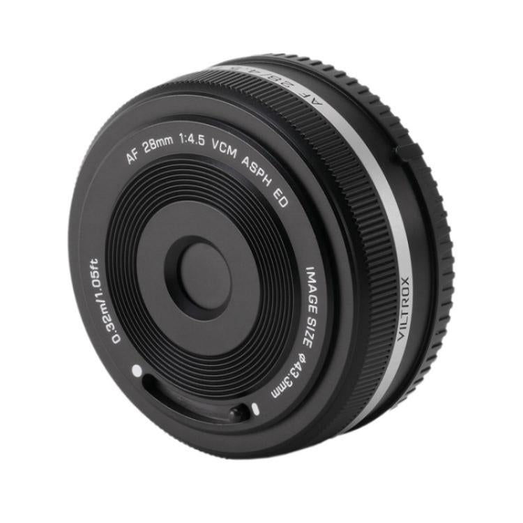 VILTROX 28mm F4.5 Auto Focus Lens For Sony FE Camera Full Frame Prime Pancake Lens - Auxiliary Lens by PMC TechLife | Online Shopping South Africa | PMC TechLife | Buy Now Pay Later Mobicred