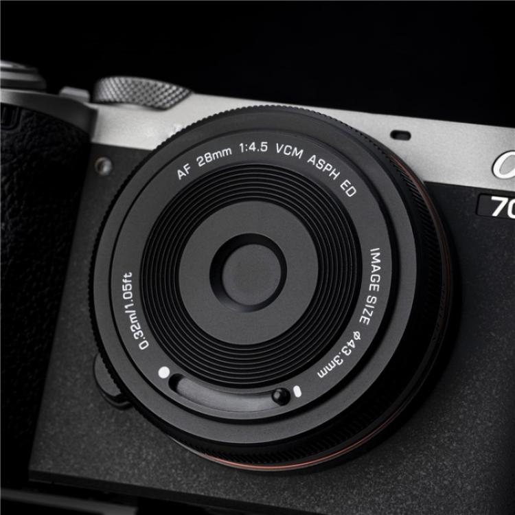 VILTROX 28mm F4.5 Auto Focus Lens For Sony FE Camera Full Frame Prime Pancake Lens - Auxiliary Lens by PMC TechLife | Online Shopping South Africa | PMC TechLife | Buy Now Pay Later Mobicred