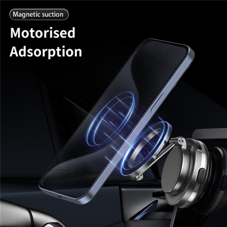 C7 Multifunctional Magnetic Phone Holder Rotatable Folding Auto Vacuum Suction Cup Phone Holder(Grey) - Wireless Charger Holders by PMc TechLife | Online Shopping South Africa | PMc TechLife | Buy Now Pay Later Mobicred