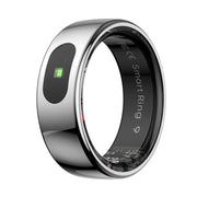 R08 SIZE 10 Smart Ring, Support Heart Rate / Blood Oxygen / Sleep / Multiple Sports Modes(Silver)