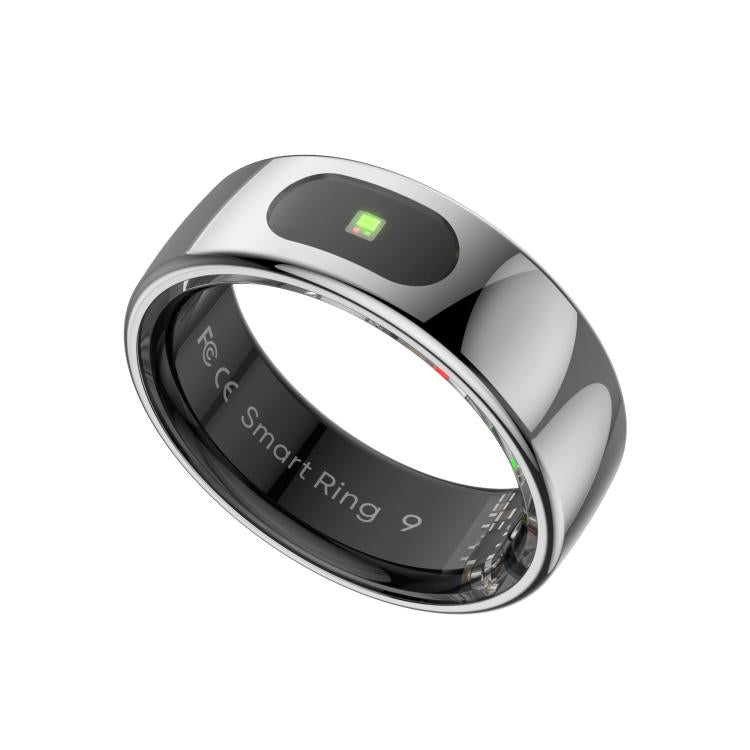 R08 SIZE 10 Smart Ring, Support Heart Rate / Blood Oxygen / Sleep / Multiple Sports Modes(Silver)