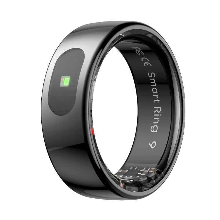 R08 SIZE 12 Smart Ring, Support Heart Rate / Blood Oxygen / Sleep / Multiple Sports Modes(Black)