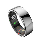 R08 SIZE 12 Smart Ring, Support Heart Rate / Blood Oxygen / Sleep / Multiple Sports Modes(Silver)